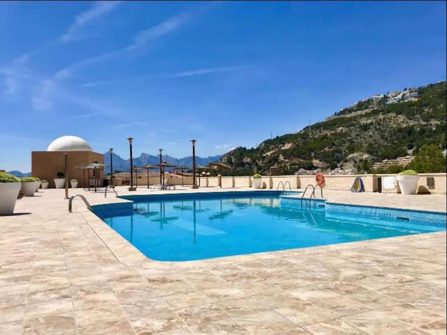 Pueblo Mascarat Con Vista Al Mar Lägenhet Altea la Vieja Exteriör bild