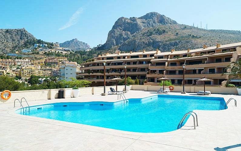 Pueblo Mascarat Con Vista Al Mar Lägenhet Altea la Vieja Exteriör bild