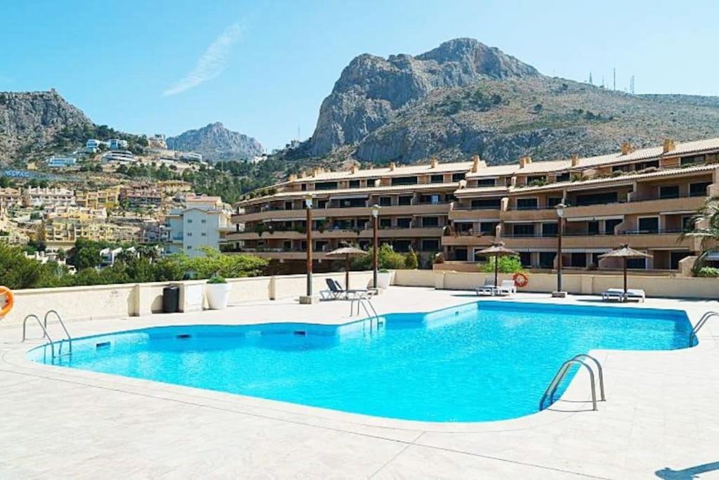Pueblo Mascarat Con Vista Al Mar Lägenhet Altea la Vieja Exteriör bild