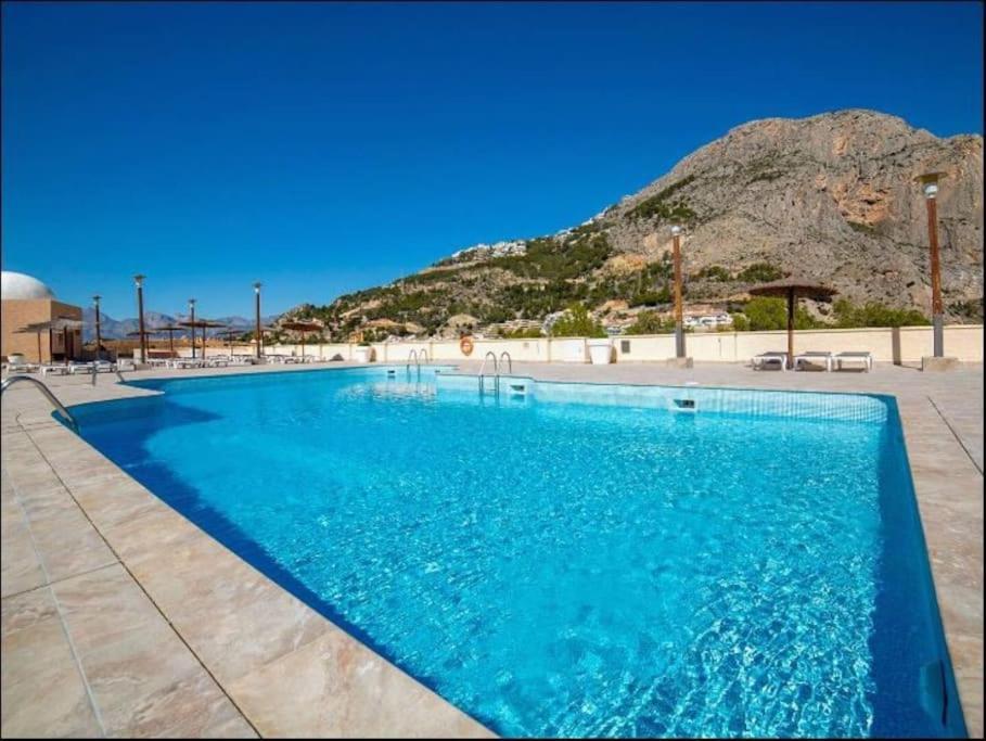 Pueblo Mascarat Con Vista Al Mar Lägenhet Altea la Vieja Exteriör bild
